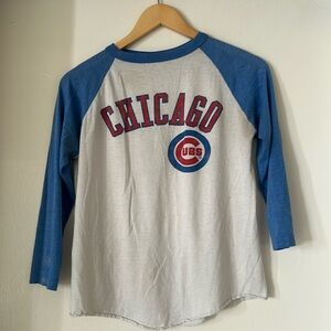 Vintage Chicago cubs baseball tee